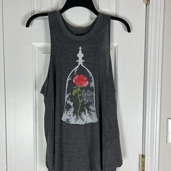 NWT Disney Girls Beauty And The Beast Tank Size XL - Picture 1 of 3